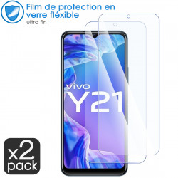 Verre Fléxible Dureté 9H pour Vivo Y20 (Pack x4)