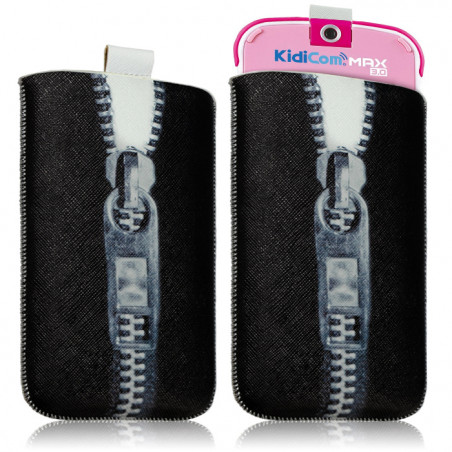 Housse Etui Pochette (P02- Motif LM06) pour Vtech Kidicom Max 3.0