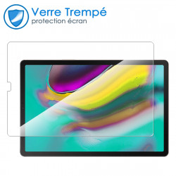 Pack Étui de Protection Bleu + 1 Verre Trempé pour Samsung Galaxy Tab A8 (2022) 10.5"