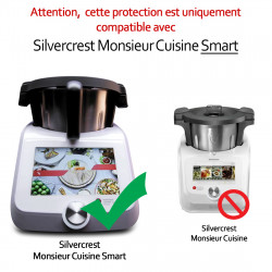 Verre Fléxible Dureté 9H pour Silvercrest Monsieur Cuisine Connect 