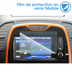 Protection d'écran en Verre Flexible pour Renault Captur 2 2020 Easy Link 9.3 pouces