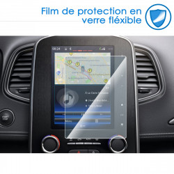 Protection d'écran en Verre Flexible pour Renault Espace V R-Link 2 8.7"