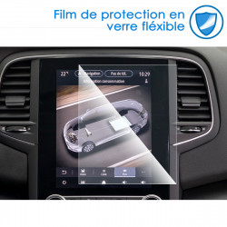 Protection d'écran en Verre Flexible pour Renault Espace V R-Link 2 8.7"