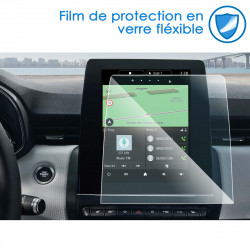 Protection d'écran en Verre Flexible pour Renault Espace V R-Link 2 8.7"