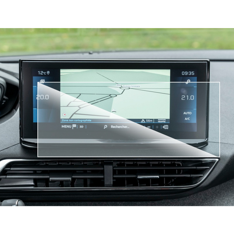 Protection d'écran en Verre Flexible pour Renault Zoe Easy Link 7"