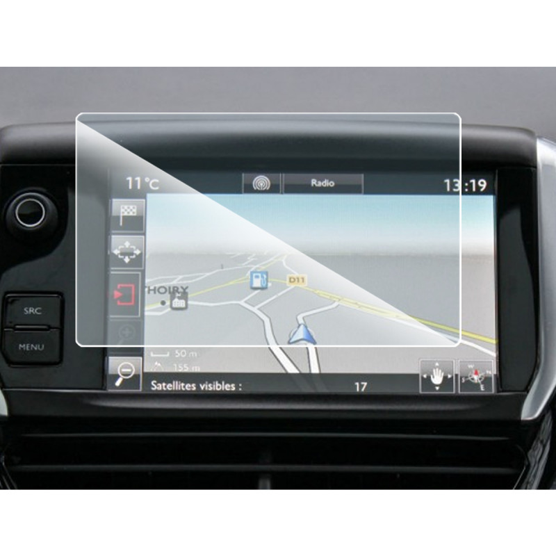 Protection d'écran en Verre Flexible pour Renault Zoe Easy Link 7"