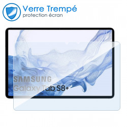 Écran Protection en Verre Trempé pour Samsung Galaxy Tab S7 FE (12,4 Pouces 2021)
