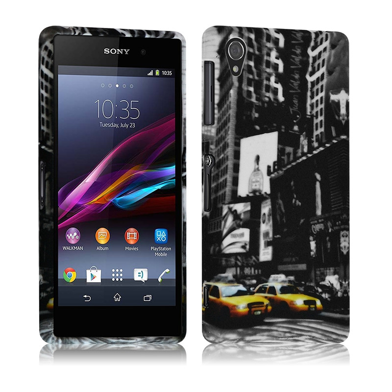 Housse Etui Coque pour Sony Xperia Z1 avec motif LM06