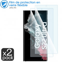 Verre Fléxible Dureté 9H pour Smartphone Samsung Galaxy S22 5G (Pack x2)