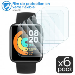 [Pack x6] Verre Fléxible Dureté 9H pour Amazfit Bip U Montre connectée