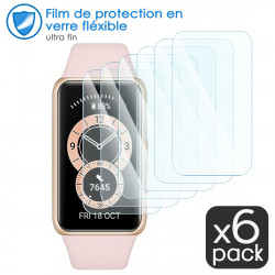 [Pack x6] Verre Fléxible Dureté 9H pour Mykronoz ZeNeo+ Montre connectée