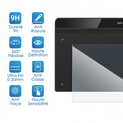 Protection écran en Verre Fléxible pour Tablette Graphique HUION WH1409 13,8 Pouces