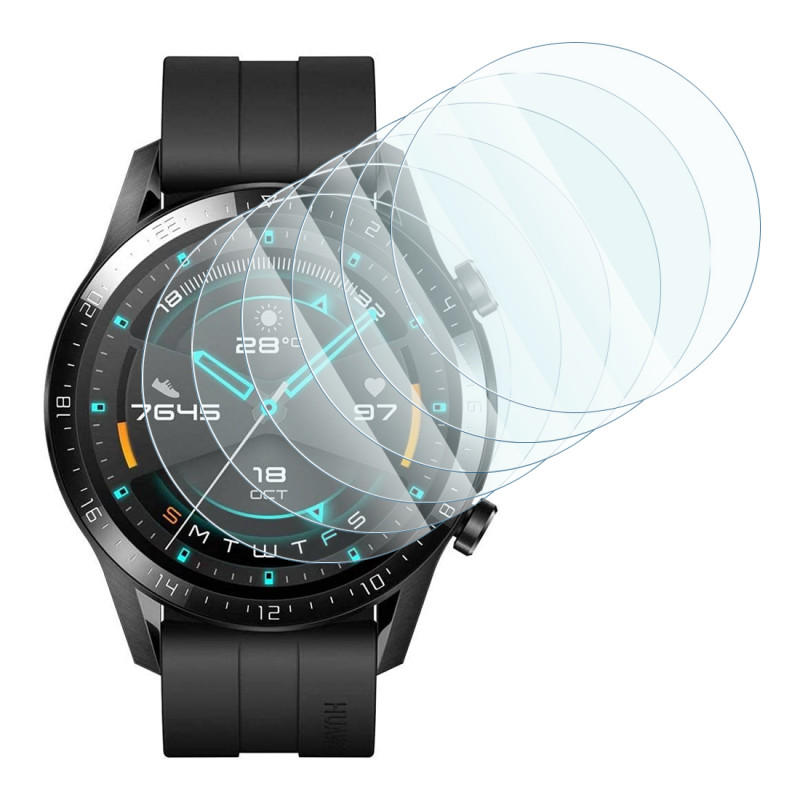 [Pack x6] Verre Fléxible Dureté 9H pour HUAWEI WATCH GT 3 46 mm Montre connectée