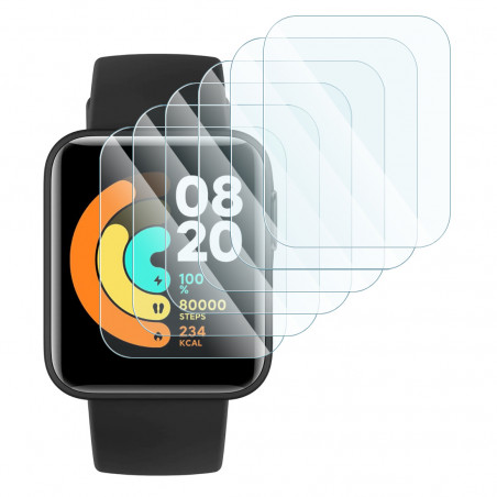 [Pack x6] Film de Protection pour Ordtop Smartwatch 1,69 Montre Sport Podometre Cardiofrequencemètre