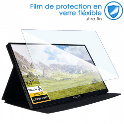 Protection en Verre Fléxible pour Ecran PC Tactile ASUS Zenscreen MB165B 15,6