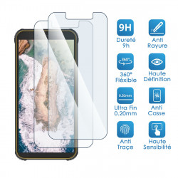 Verre Fléxible Dureté 9H pour Smartphone Blackview BV8800 Vision (Pack x2)