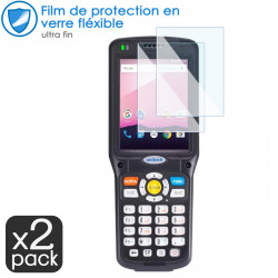 Verre Flexible Dureté 9H pour Smartphone Terminal Unitech HT380 (Pack x2)