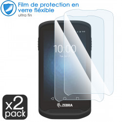 Verre Flexible Dureté 9H pour Terminal Zebra TC52  (Pack x2)