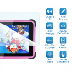 Protection en Verre Fléxible pour Tablette Enfant Hyjoy HK801 8 pouces