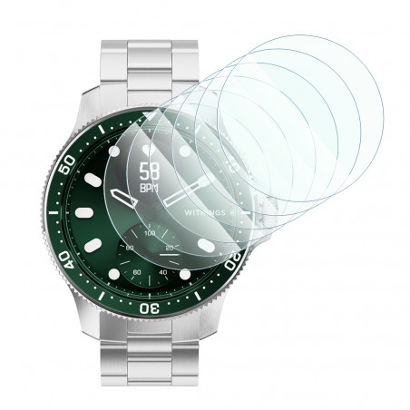 [Pack x6] Verre Fléxible Dureté 9H pour Montre Withings ScanWatch Horizon