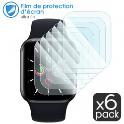 [Pack x6] Film de Protection pour Apple Watch SE 44mm Montre Connectée