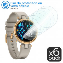 [Pack x6] Verre Fléxible Dureté 9H pour Montre BOZLUN QR01