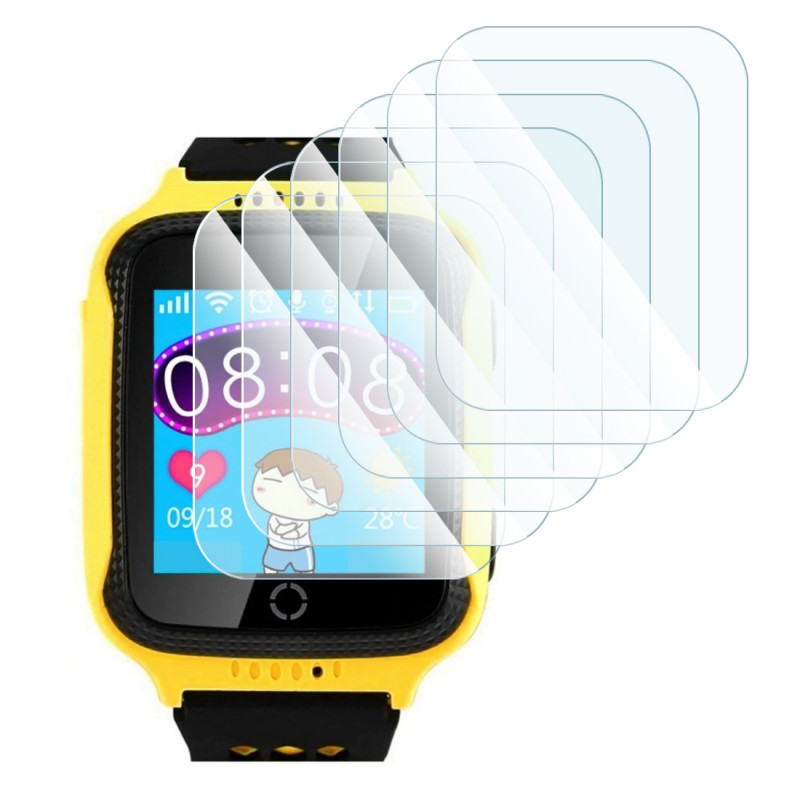 [Pack x6] Verre Fléxible Dureté 9H pour Montre Enfants PTHTECHUS PTH S12