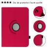 Étui de Protection Fuschia mode Support pour Tablette Danew Dslide 1021