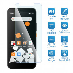 Verre Fléxible Dureté 9H pour Smartphone Orange Neva Leaf (Pack x2)