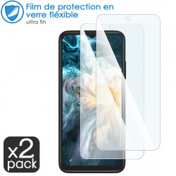 Verre Fléxible Dureté 9H pour Smartphone Logicom Le Solar (Pack x2)