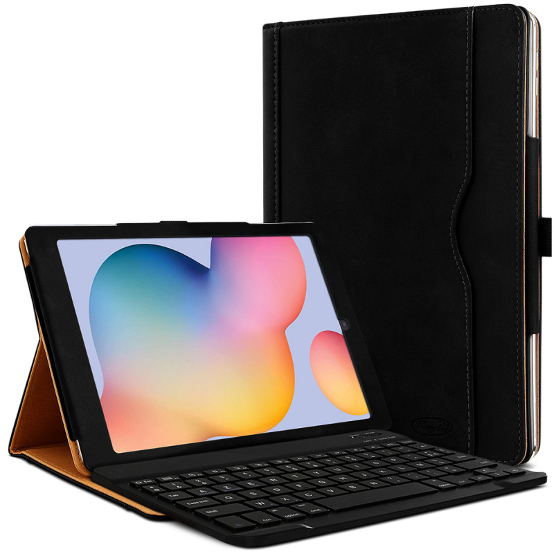 Étui Housse de Protection Support Noir pour Samsung Galaxy Tab S6 Lite 10.4 P610