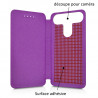 Etui à Rabat Couleur Violet (Ref.5-A) pour Smartphone Orange Rise 51