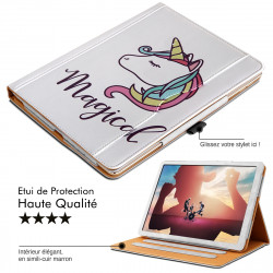 Etui Universel Attaches Support Couleur Noir pour Tablette 10.1"