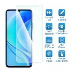 Verre Fléxible Dureté 9H pour Smartphone Huawei Nova Y70 (Pack x2)