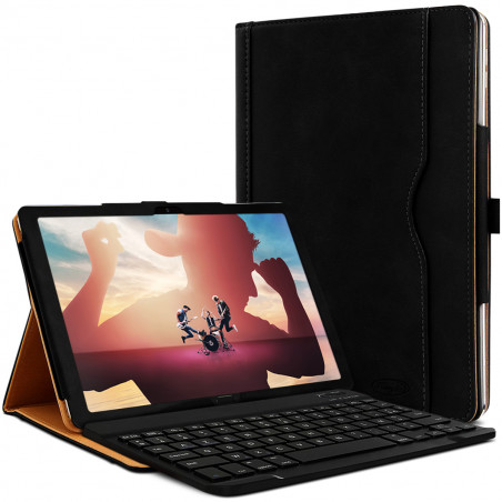 Étui Housse de Protection Support Noir pour Huawei Mediapad M5 Lite 10,1"