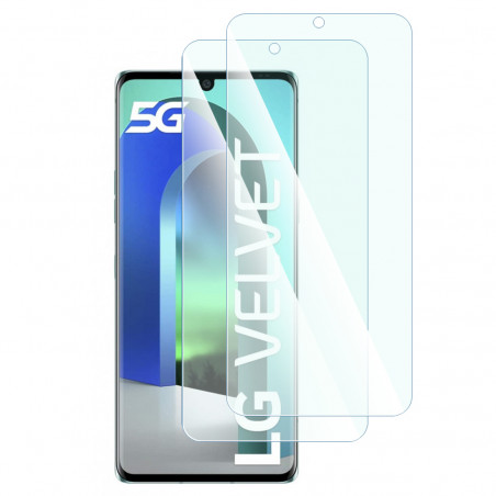 Verre Fléxible Dureté 9H pour Smartphone LG Velvet 5G (Pack x2)