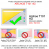 Protection en Verre Fléxible pour Tablette Archos T101 4G 10,1 pouces