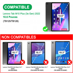 Protection en Verre Fléxible pour Tablette Lenovo Tab M10 Plus (3e Gen) 10,6 pouces 2022