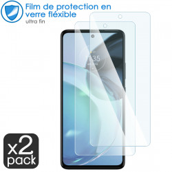 Verre Fléxible Dureté 9H pour Smartphone Motorola Moto G72  (Pack x2)