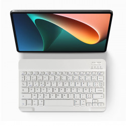 Clavier Blanc sans Fil AZERTY pour Tablette Android Logicom La Tab 129 / 128 /74