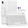 Étui Blanc Clavier Azerty Bluetooth pour Lenovo Tab P11 Plus (11 pouces)