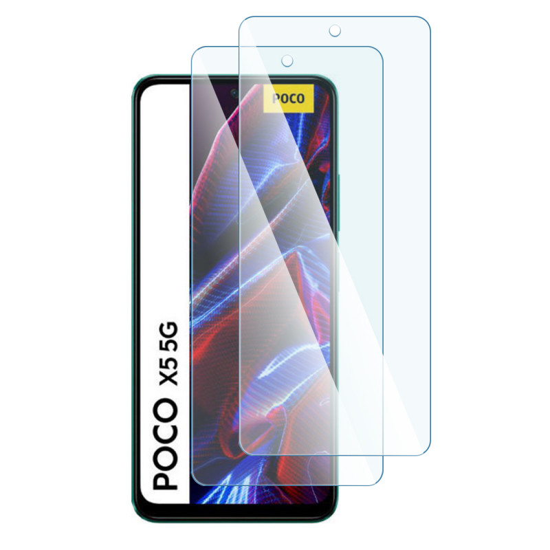 Verre Flexible Dureté 9H pour Smartphone Poco X5 5G (Pack x2)