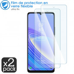 Verre Flexible Dureté 9H pour Smartphone TCL 40SE (Pack x2)