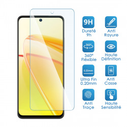 Verre Flexible Dureté 9H pour Smartphone Realme C55  (Pack x2)