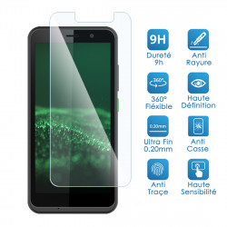 Verre Flexible Dureté 9H pour Smartphone Altice E25  (Pack x2)