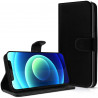 Étui Portefeuille (Noir 2-D) pour Smartphone Altice E25