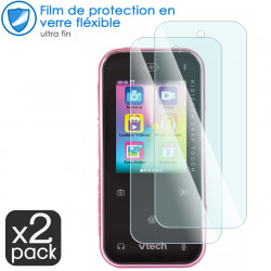 Verre Fléxible Dureté 9H pour Smartphone enfant KidiZoom Snap Touch (Pack x2)