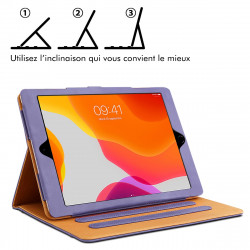 Étui Housse de Protection Support Hf01 pour Apple iPad 7e Gen 10.2 2019