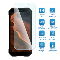 Verre Fléxible Dureté 9H pour Smartphone DOOGEE S61 (Pack x2)