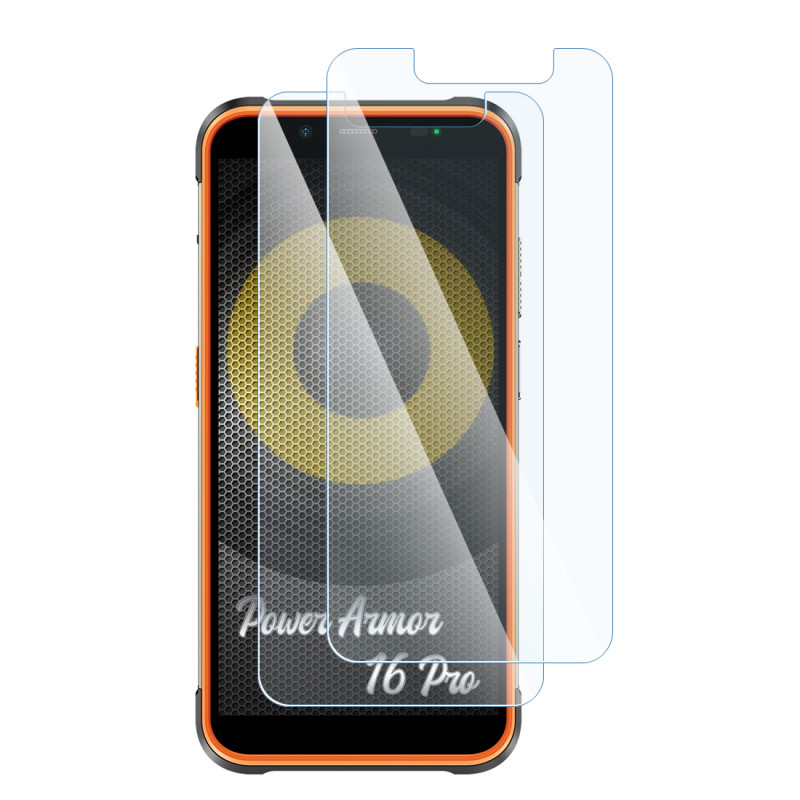 Verre Fléxible Dureté 9H pour Smartphone Ulefone Power Armor 16 Pro (Pack x2)